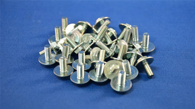 Bolt with nut and washer assembly
